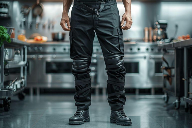 Où acheter un pantalon de cuisine noir ?